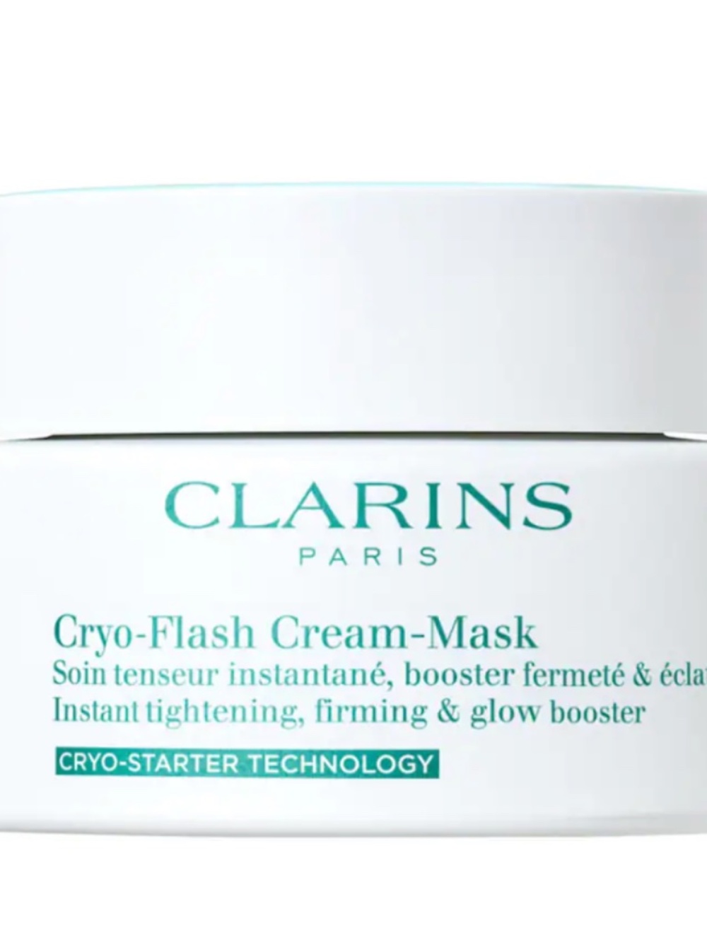 New Clarins Cryo-Flash Instant Lift Effect & Glow Boosting Face Mask